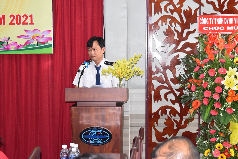 Phó Giám đốc Cảng Vụ Hàng hải Đồng Tháp Nguyễn Ngọc Dũng